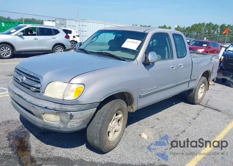 2001 Toyota Tundra Sr5 V8 из США, поврежденный, VIN 5TBRT34151S157324